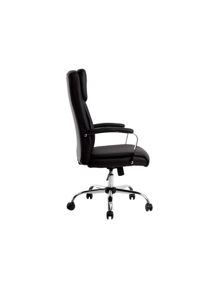 Silla Direccion Q-Connect Leo Respaldo Alto Regulable En Altura 1170 + 80 Mm Alto Ancho 650 Mm Profundidad 700