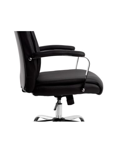 Silla Direccion Q-Connect Leo Respaldo Alto Regulable En Altura 1170 + 80 Mm Alto Ancho 650 Mm Profundidad 700