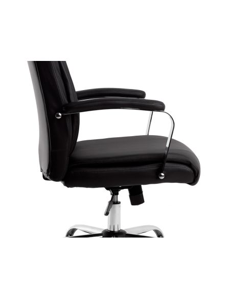 Silla Direccion Q-Connect Leo Respaldo Alto Regulable En Altura 1170 + 80 Mm Alto Ancho 650 Mm Profundidad 700