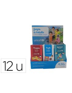 Juego Educativo De Bolsillo Unicef Expositor De 12 Unidades Surtidas