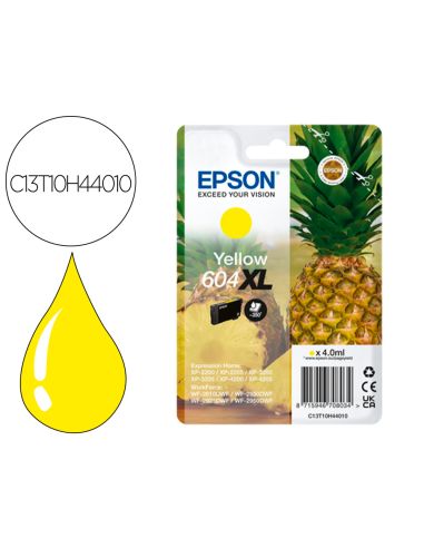 Ink-Jet Epson 604Xl Expression Home Xp-2200 / 2205 / 3200 / 3205 / 4200 / 4205 / Wf-2910 Series Color