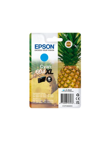 Ink-Jet Epson 604Xl Expression Home Xp-2200 / 2205 / 3200 / 3205 / 4200 / 4205 / Wf-2910 Series Color