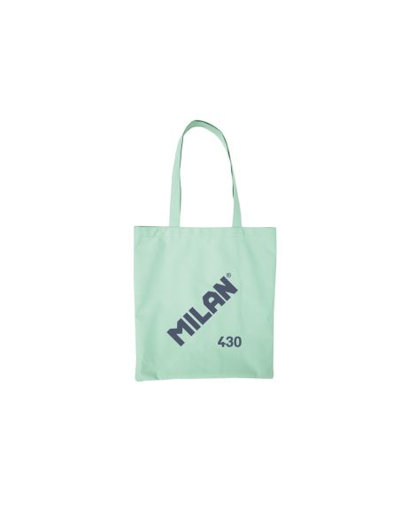 Bolsa Con Asas Milan Tote Bag Serie 1918 Color Verde 380X410 Mm