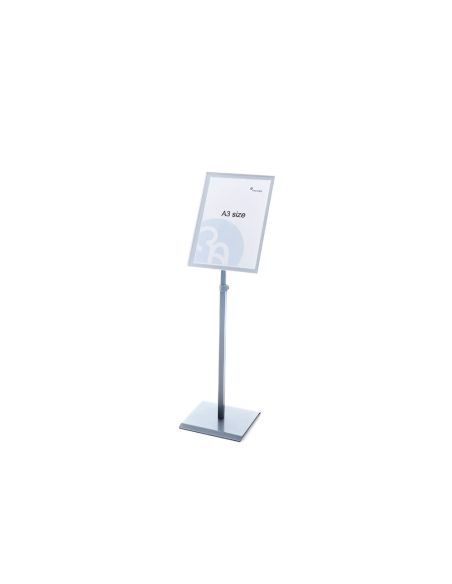 Expositor Rocada De Suelo Magnetico Rotativo 90 Horizontal/Vertical Altura Ajustable Din A3