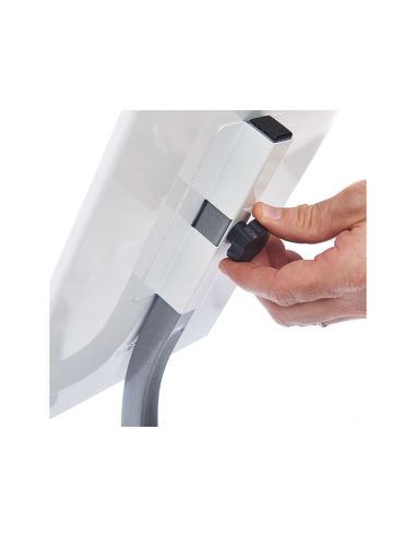 Expositor Rocada De Suelo Magnetico Rotativo 90 Horizontal/Vertical Altura Ajustable Din A3