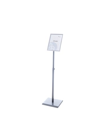Expositor Rocada De Suelo Magnetico Rotativo 90 Horizontal/Vertical Altura Ajustable Din A4