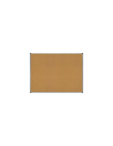 Pizarra Corcho Rocada Marco Aluminio Con Cantoneras 90X120 Cm|Libreriasalesiana