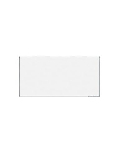 Pizarra Blanca Rocada Lacada Magnetica Marco Aluminio Con Cantoneras 120X240 Cm