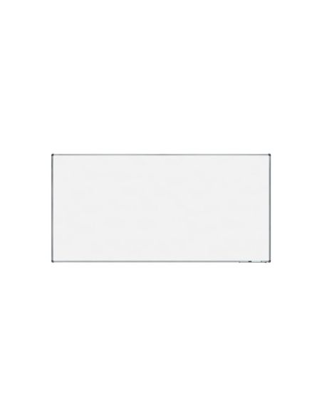 Pizarra Blanca Rocada Lacada Magnetica Marco Aluminio Con Cantoneras 120X240 Cm