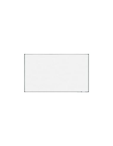 Pizarra Blanca Rocada Lacada Magnetica Marco Aluminio Con Cantoneras 120X200 Cm