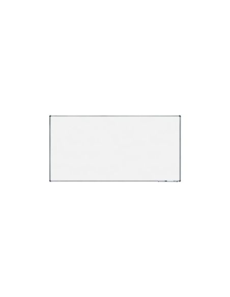 Pizarra Blanca Rocada Lacada Magnetica Marco Aluminio Con Cantoneras 100X200 Cm