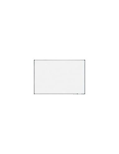 Pizarra Blanca Rocada Lacada Magnetica Marco Aluminio Con Cantoneras 100X150 Cm