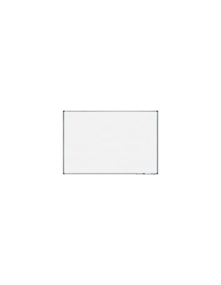 Pizarra Blanca Rocada Lacada Magnetica Marco Aluminio Con Cantoneras 100X150 Cm