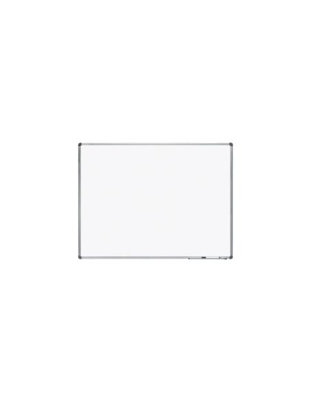 Pizarra Blanca Rocada Lacada Magnetica Marco Aluminio Con Cantoneras 90X120 Cm