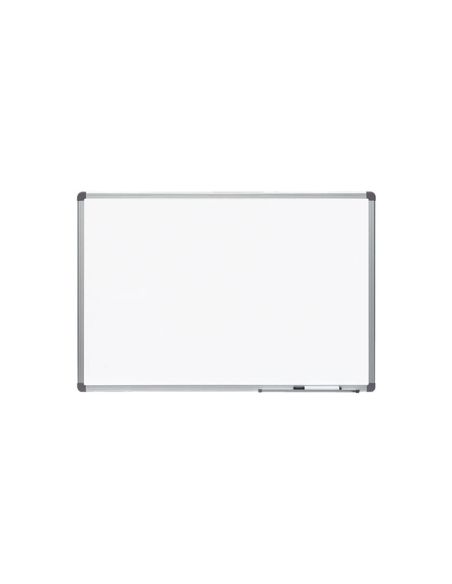 Pizarra Blanca Rocada Lacada Magnetica Marco Aluminio Con Cantoneras 60X90 Cm