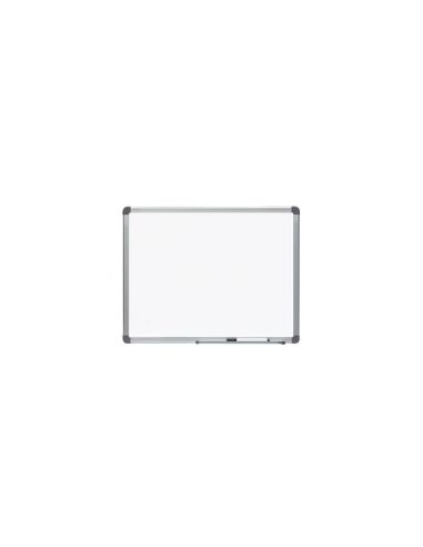 Pizarra Blanca Rocada Lacada Magnetica Marco Aluminio Con Cantoneras 45X60 Cm
