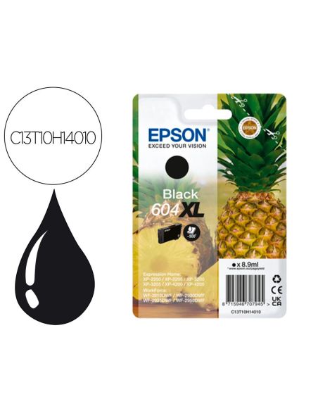 Ink-Jet Epson 604Xl Expression Home Xp-2200 / 2205 / 3200 / 3205 / 4200 / 4205 / Wf-2910 Series Color