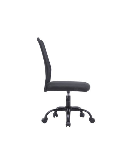 Silla Q-Connect Oficina Parma Malla Sin Reposabrazos Alt Max 990 Anc 480 Prof 590 Color Negro