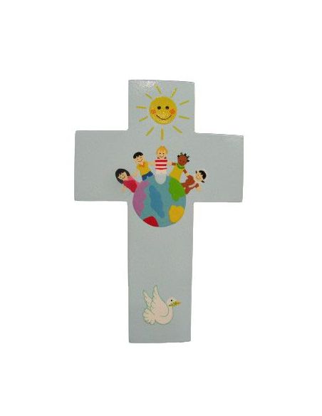 Cruz Colores 20X12,5 Color Azul100