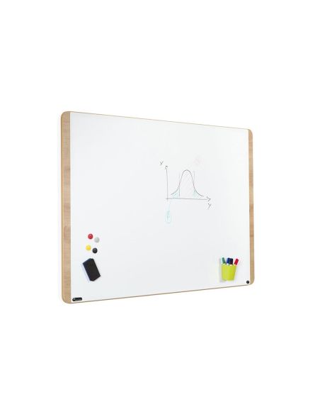 Pizarra Blanca Rocada Gama Natural Lacada Magnetica 115X75 Cm
