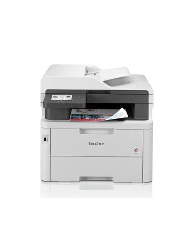 Equipo Multifuncion Brother Mfcl3760Cdw Laser Color Din A4 26Ppm Wifi Impresora Escaner Copiadora Fax Bandeja