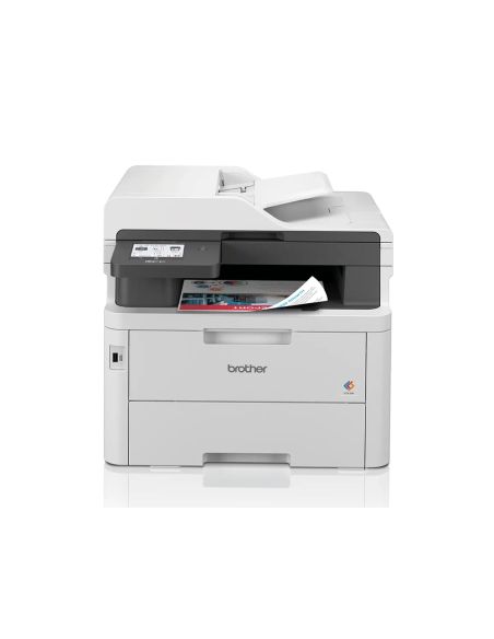 Equipo Multifuncion Brother Mfcl3760Cdw Laser Color Din A4 26Ppm Wifi Impresora Escaner Copiadora Fax Bandeja