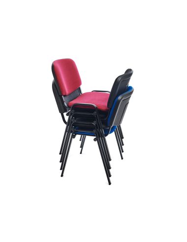 Silla Rocada Confidente Estructura Metalica Asiento Tela Ignifuga Gris 570X410X810 Mm