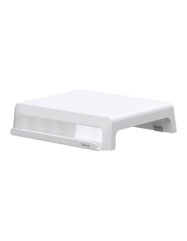 Soporte Fellowes Para Monitor Breyta 3 Ajustes De Altura Hasta 30 Kg 100% Reciclable 350X300X80/118/155 Mm Blanco