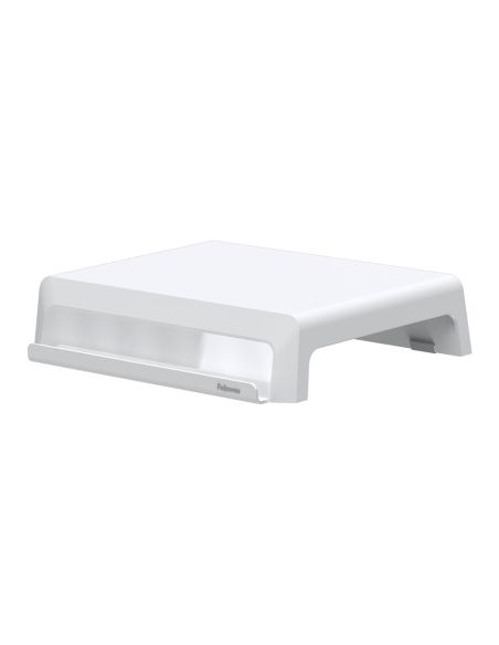 Soporte Fellowes Para Monitor Breyta 3 Ajustes De Altura Hasta 30 Kg 100% Reciclable 350X300X80/118/155 Mm Blanco