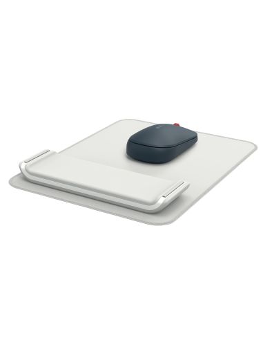 Alfombrilla Para Raton Leitz Ergo Con Reposamuñecas Ajustable Color Gris