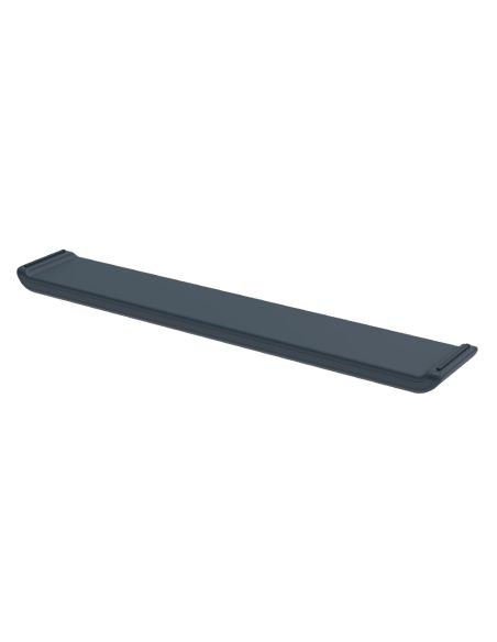 Reposamuñecas Leitz Ergo Para Teclado Ajustable Gris Oscuro