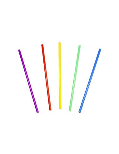 Sorbete Nupik Plastico Reutilizable 100% 200X6 Mm Paquete De 50 Unidades Coloressurtidos