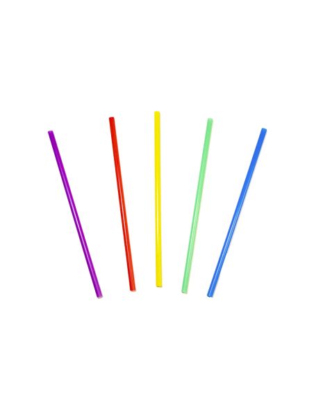 Sorbete Nupik Plastico Reutilizable 100% 200X6 Mm Paquete De 50 Unidades Coloressurtidos