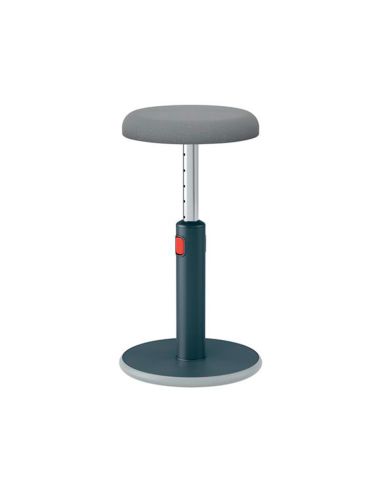 Taburete Leitz Active Ergo Cosy Ajustable Color Gris