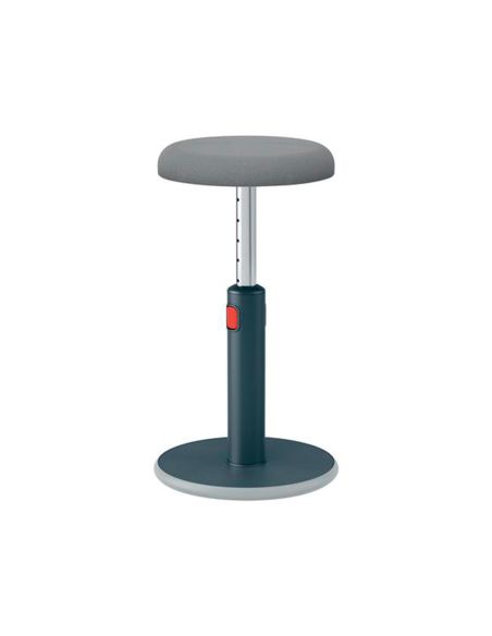 Taburete Leitz Active Ergo Cosy Ajustable Color Gris