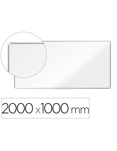 Pizarra Blanca Nobo Premium Plus Acero Vitrificado Magnetica 2000X1000 Mm
