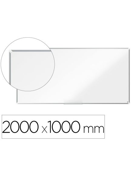 Pizarra Blanca Nobo Premium Plus Acero Vitrificado Magnetica 2000X1000 Mm