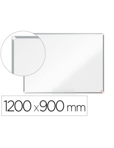 Pizarra Blanca Nobo Premium Plus Acero Vitrificado Magnetica 1200X900 Mm