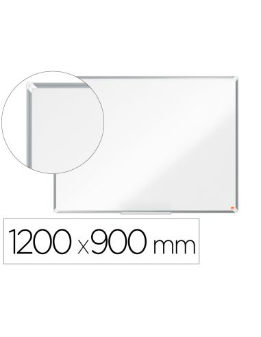 Pizarra Blanca Nobo Premium Plus Acero Vitrificado Magnetica 1200X900 Mm