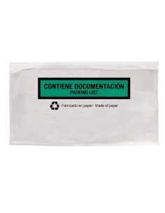 Sobre Autoadhesivo Q-Connect Portadocumentos Multilingue 240X135 Mm Sin Ventana 100% Papel Paquete De 100 Unidades 2