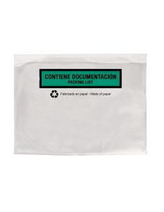 Sobre Autoadhesivo Q-Connect Portadocumentos Multilingue 240X180 Mm Sin Ventana 100% Papel Paquete De 100 Unidades 2