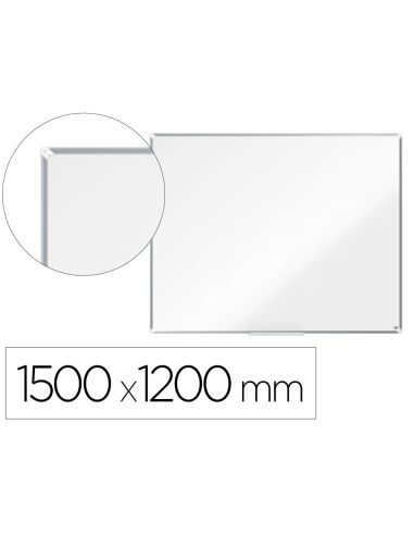 Pizarra Blanca Nobo Premium Plus Acero Lacado Magnetica 1500X1200 Mm