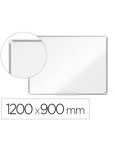 Pizarra Blanca Nobo Premium Plus Acero Lacado Magnetica 1200X900 Mm
