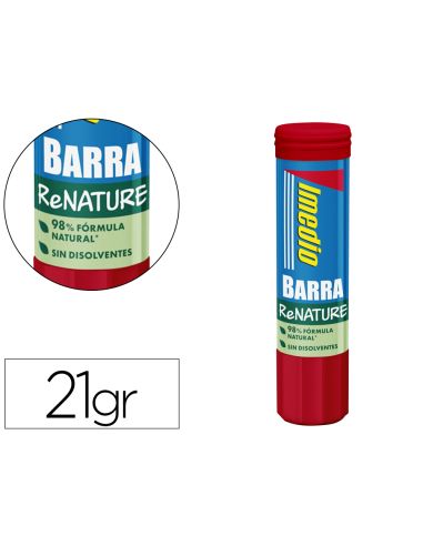 Pegamento Imedio En Barra Renature Sin Disolventes 21 Gr