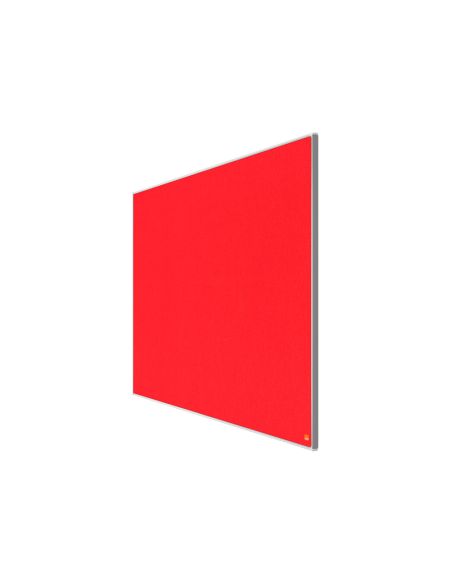 Tablero De Anuncios Nobo Impression Pro Fieltro Rojo Formato Panoramico 55" 1220X690 Mm