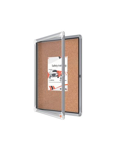 Vitrina De Anuncios Nobo Premium Plus Corcho 4 X Din A4 532X692X37 Mm