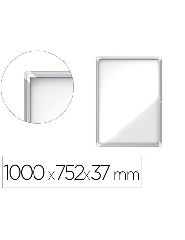 Vitrina De Anuncios Nobo Premium Plus Magnetica 9 X Din A4 1000X752X37 Mm