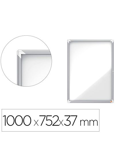 Vitrina De Anuncios Nobo Premium Plus Magnetica 9 X Din A4 1000X752X37 Mm