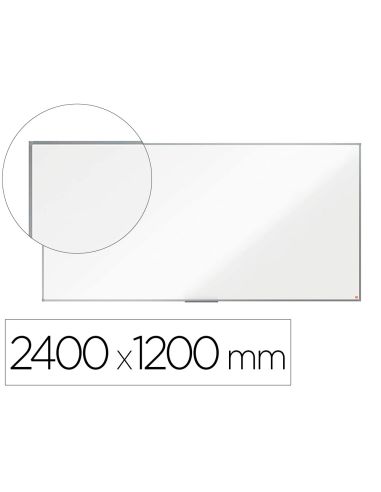 Pizarra Blanca Nobo Premium Plus Melamina 2400X1200 Mm