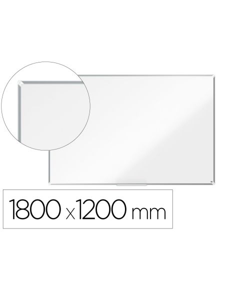 Pizarra Blanca Nobo Premium Plus Melamina 1800X1200 Mm